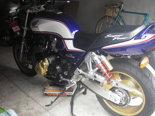 CB1300SFSPオイル交換