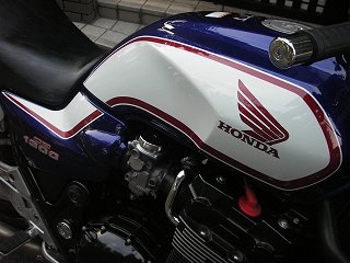 CB1300のガラスコーティング